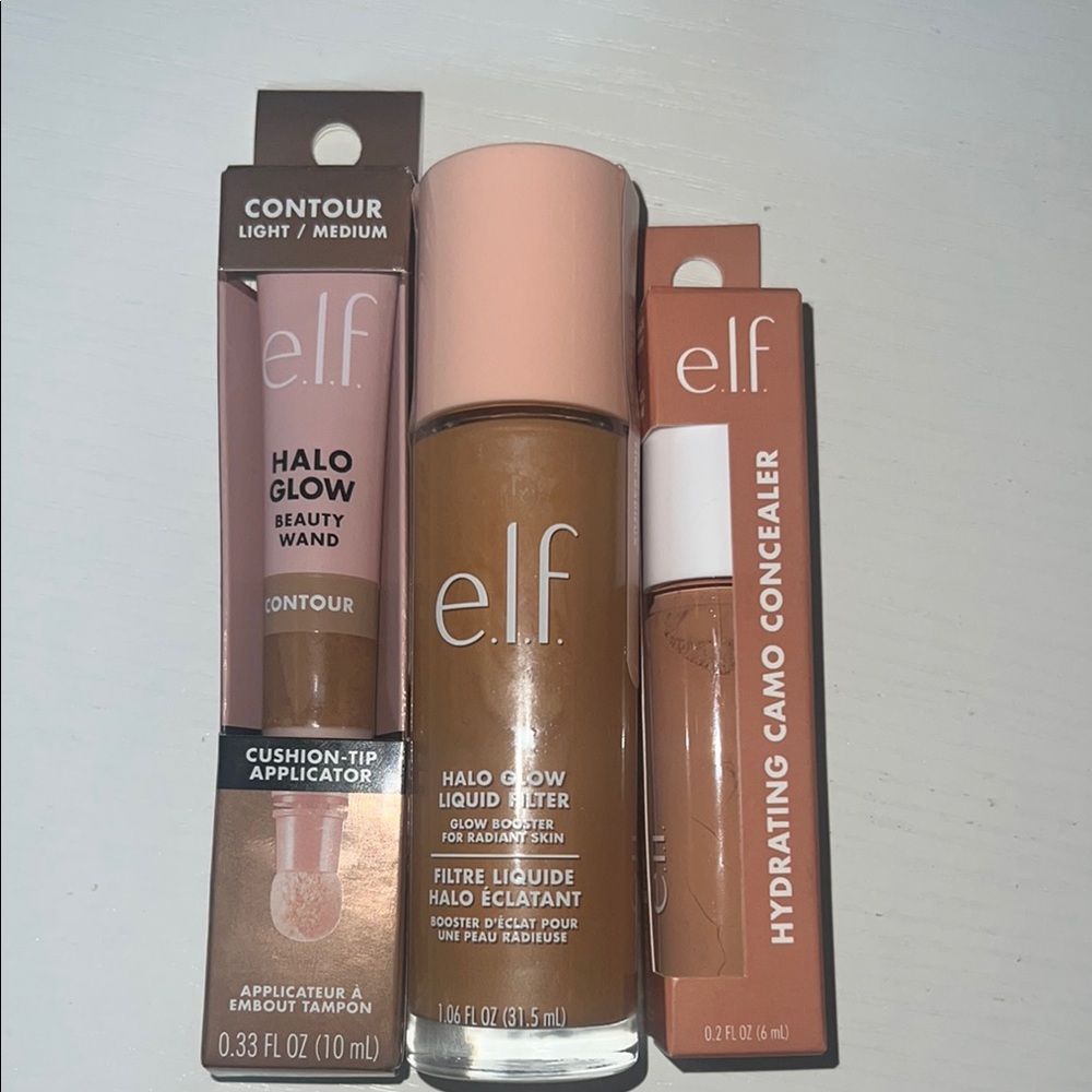 3pc Medium/Tan Elf Makeup Set